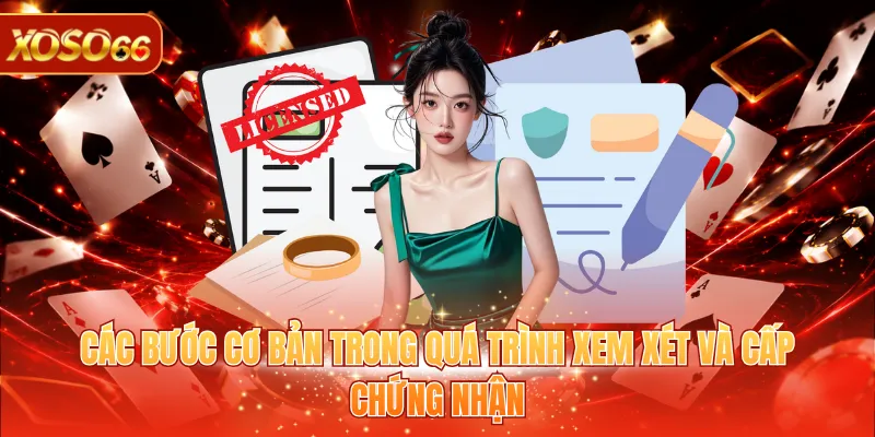Giấy Phép Hoạt Động XOSO66 3 Các bước cơ bản trong quá trình xem xét và cấp chứng nhận