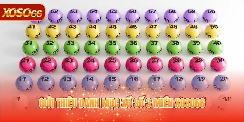 Xổ Số 3 Miền XOSO66 - Sân Chơi Dành Cho Tín Đồ May Mắn 2 Giới thiệu danh mục xổ số 3 miền