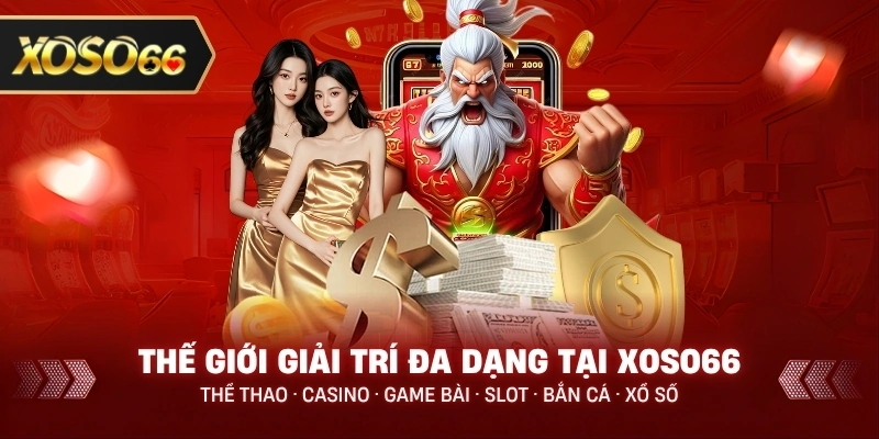 XOSO66 4 Trò chơi đa dạng xoso66